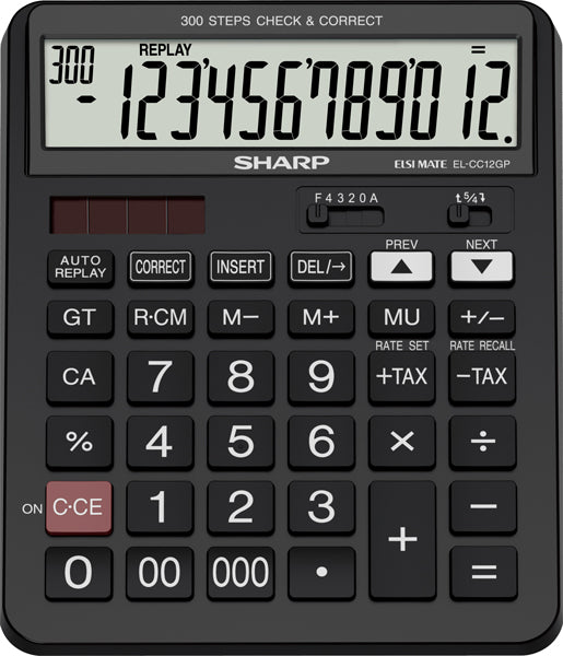 Sharp Calculator , Model - ELCC12G