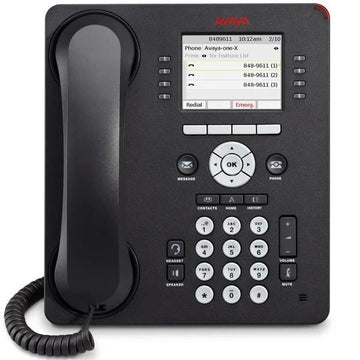 Avaya 9611G Gigabit IP Telephone - Text Version (700480593)