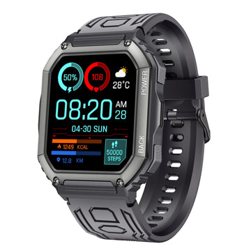 Smart Watch for Men and Women Adventure for Android and IOS iPhone, Answer/Make Calls water resistant