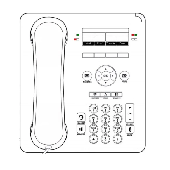 Avaya 9504 Digital Telephone - Global Version (700508197)