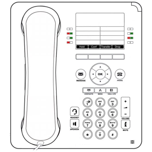 Avaya 9508 Digital Telephone - Global Version (700504842)