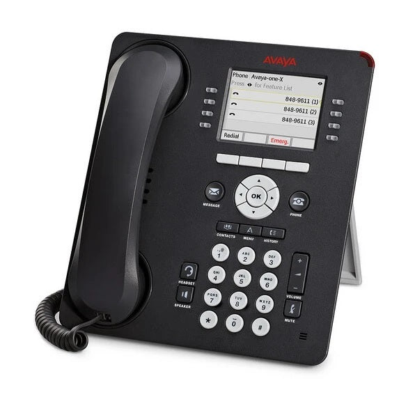 Avaya 9611G Gigabit IP Telephone - Text Version (700480593)