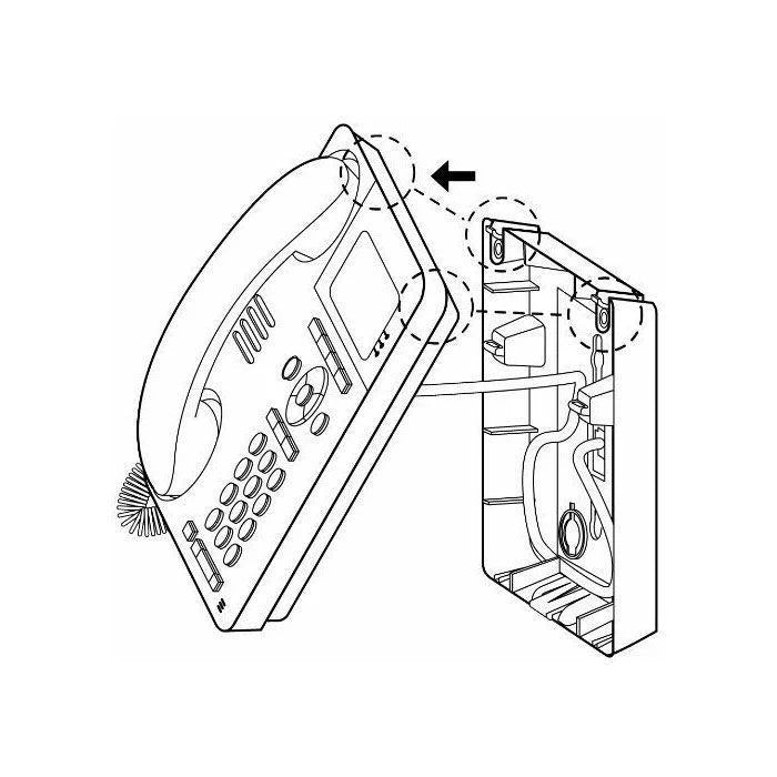 Avaya 9504, 9508, 9608, 9611G, 9620 Telephone Wall Mount (700383375)