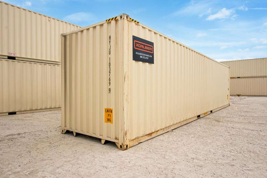 40' High Cube 1-Trip Shipping Container - Direct Ship