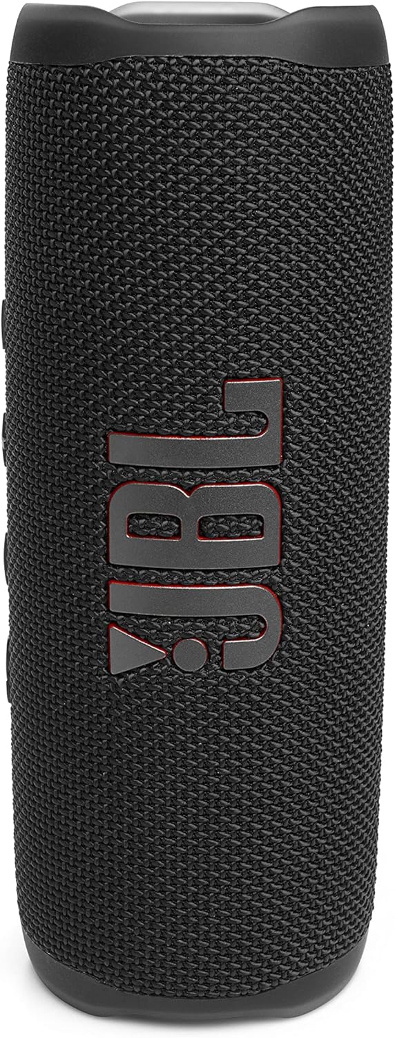 JBL Flip 6 Portable IP67 Waterproof Speaker with Bold Original Pro Sound, 2-Way Speaker, Powerful Sound and Deep Bass, 12 Hours Battery, Safe USB-C Charging Protection , JBLFLIP6BLK