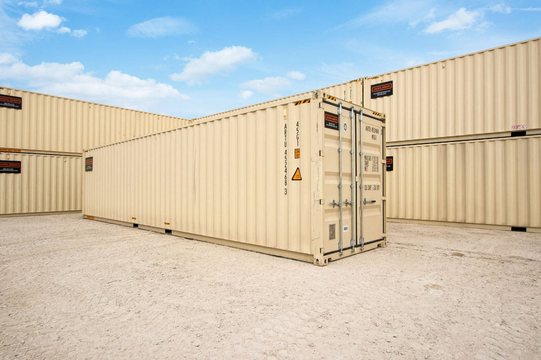 40' High Cube 1-Trip Double Door Shipping Container