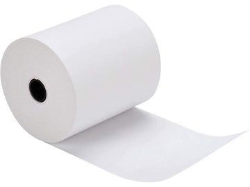 Thermal Cash Roll, 80 x 80 mm x 0.5", 2pcs/pack, White