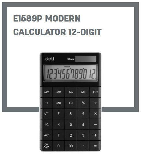 Deli Modern Calculator 12-digit