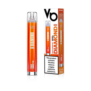 Diamond 600 Peach Canary Ice Disposable Vape - Click & Vape