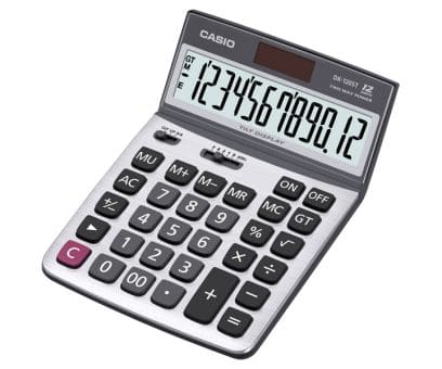 Casio Calculator , Model - DX120ST