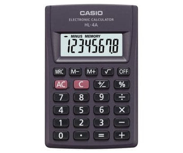 Casio Calculator , Model - HL4