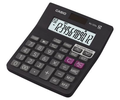 Casio Calculator , Model - MJ12