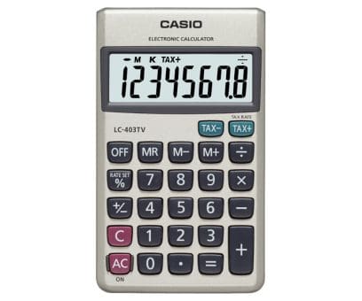 Casio Calculator , Model - LC403