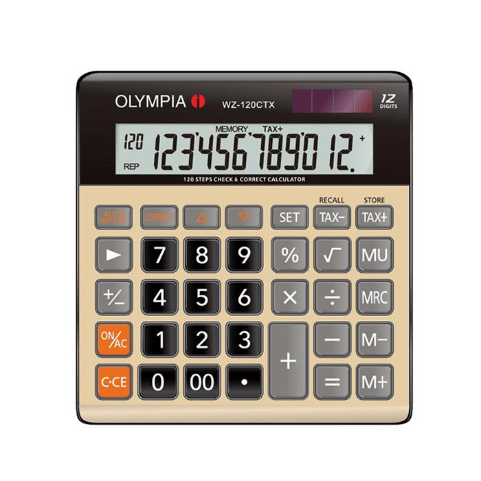 Olympia Calculator , Model - WZ120CTX