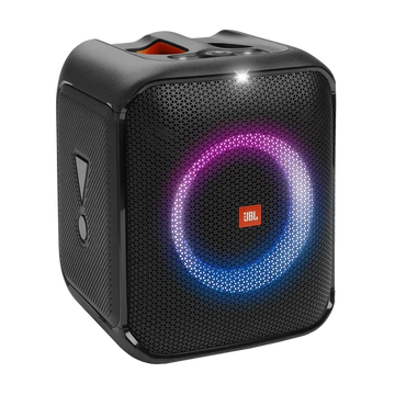 JBL Partybox Encore Essential Portable Party Speaker, 100W Powerful Sound, Built-In Dynamic Light Show, IPX Splash Proof Design, 10 Hours of Playtime, Multisource Playback - Black, JBLPBENCOREESSUK